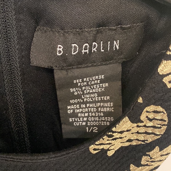 B Darlin junior dress size 1-2 - Picture 2 of 3